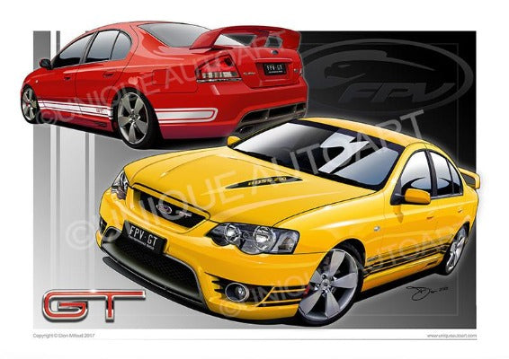 Ford Muscle Car Prints - Rapid