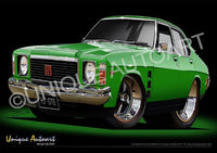 HOLDEN HJ MONARO - JAMAICA LIME