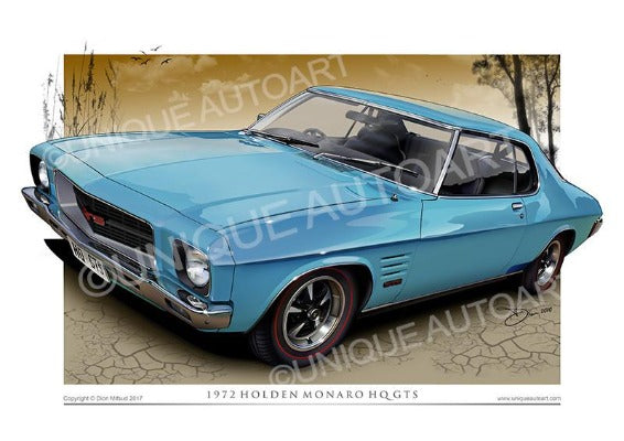 Holden HQ GTS Coupe- Frost Blue