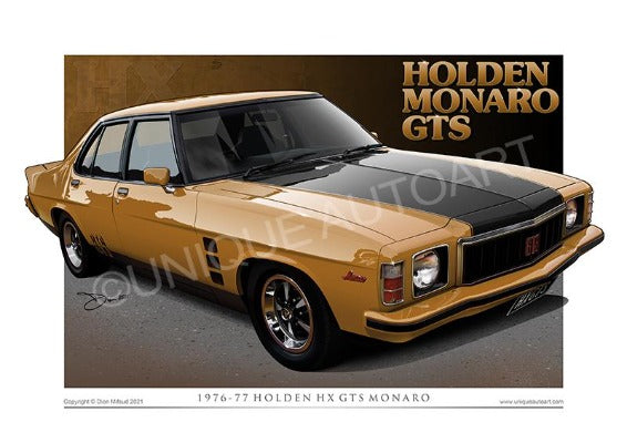 Holden HX GTS Monaro | Car Prints (unframed)