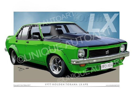 LX A9X - Panama Green