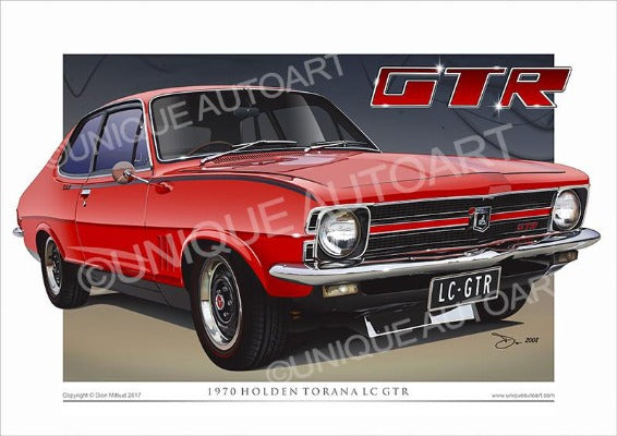 LC Torana GTR - Rally Red