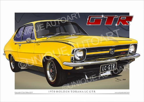 LC Torana GTR- Yellow Dolly