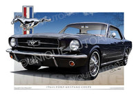 1964 Mustang- Raven