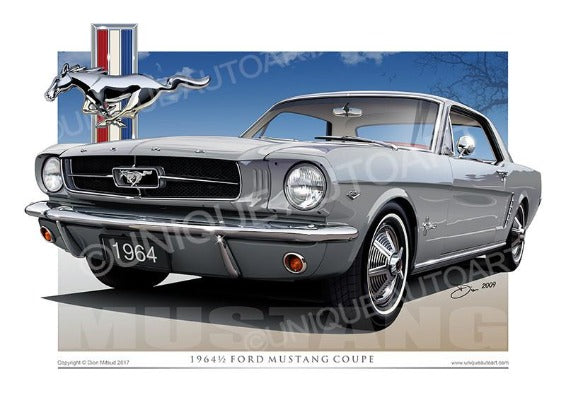 1964 Mustang- Silversmoke Gray