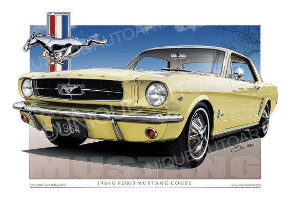 1964 Mustang- Sunlight Yellow
