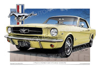1964 Mustang- Sunlight Yellow