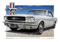 1964 Mustang- Wimbledon White