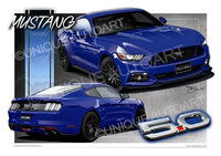 Mustang Deep Impact Blue