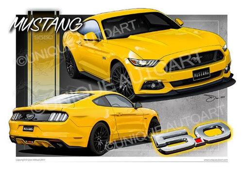 Mustang - Triple Yellow