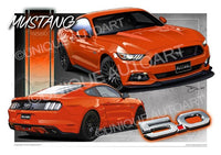 Mustang Competition Orange