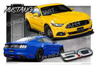 Mustang Coupe GT Triple Yellow