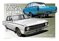 Valiant Pacer- Automotive Art Prints