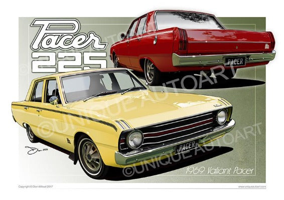 Valiant Pacer- Drawings