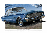 1960 XK Falcon- Pacific Blue