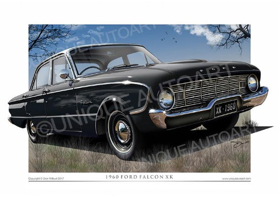 1960 XK Falcon- Raven Black