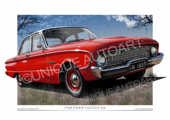 1960 XK Falcon- Torch Red